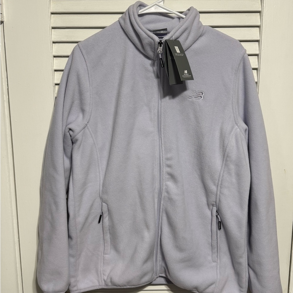 NWT New Balance XL Lavender Fleece Jacket